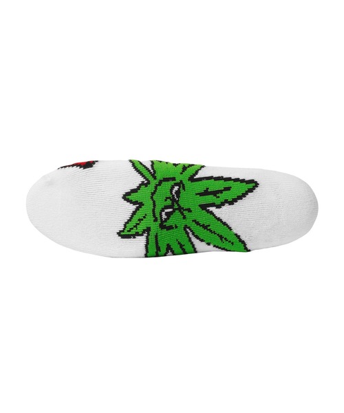 HUF(ハフ)の「DICE BUDDY CREW SOCKS(ソックス/靴下・メンズ・ブラック/ホワイト・O/S)」の3枚目の写真