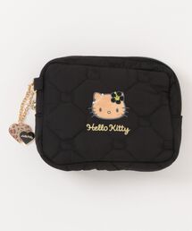 sanrio（サンリオ）の「【sanrio characters/サンリオキャラクターズ】 日焼けレオパード ハローキティ チャーム付き ポーチ（ポーチ）」