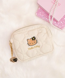 Siffler（シフレ）の「【sanrio characters/サンリオキャラクターズ】 日焼けレオパード ハローキティ チャーム付き ポーチ（ポーチ）」