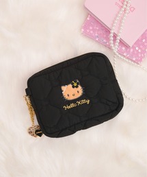Siffler（シフレ）の「【sanrio characters/サンリオキャラクターズ】 日焼けレオパード ハローキティ チャーム付き ポーチ（ポーチ）」