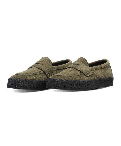 CONVERSE(コンバース)の「CONVERSE CS LOAFER II SK(コンバース CS ローファー II SK)(ローファー・メンズ・ブラウン系/オリーブ・29cm/25.5cm/26cm/26.5cm/27cm/27.5cm/28cm/24cm/23cm/25cm/23.5cm/24.5cm)」の1枚目の写真