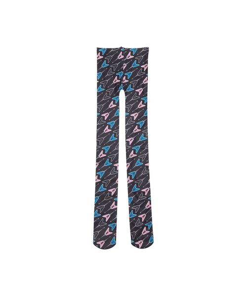 HYSTERIC GLAMOUR(ヒステリックグラマー)の「HG FLYING V レギンス(レギンス/スパッツ・レディース・ブラック系その他/ホワイト系その他・FREE)」の2枚目の写真