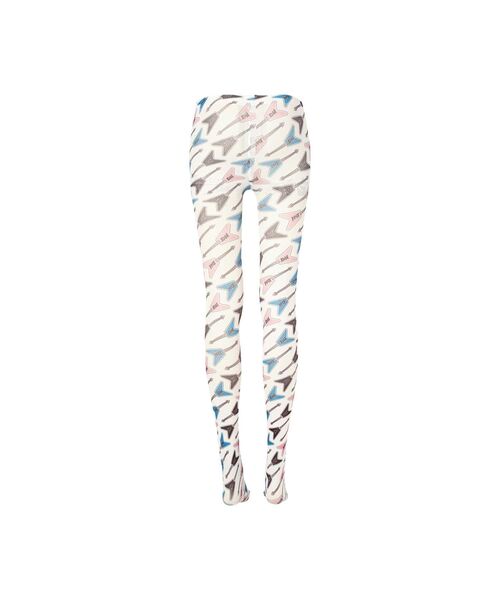 HYSTERIC GLAMOUR(ヒステリックグラマー)の「HG FLYING V レギンス(レギンス/スパッツ・レディース・ブラック系その他/ホワイト系その他・FREE)」の5枚目の写真