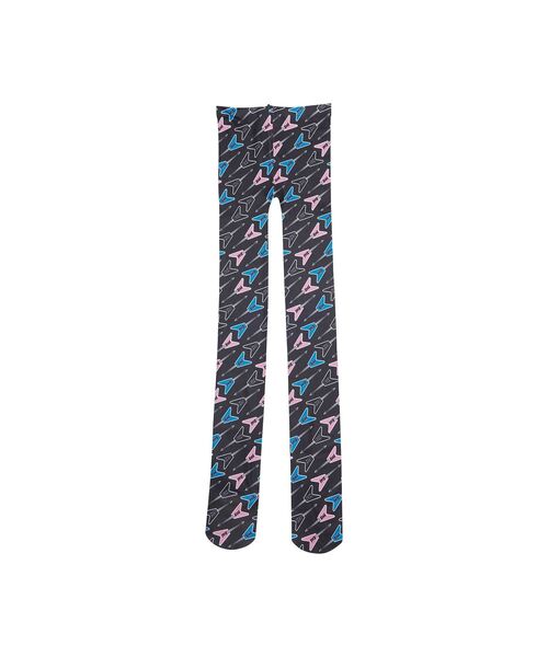 HYSTERIC GLAMOUR(ヒステリックグラマー)の「HG FLYING V レギンス(レギンス/スパッツ・レディース・ブラック系その他/ホワイト系その他・FREE)」の7枚目の写真