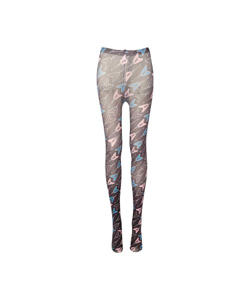 HYSTERIC GLAMOUR(ヒステリックグラマー)の「HG FLYING V レギンス(レギンス/スパッツ・レディース・ブラック系その他/ホワイト系その他・FREE)」の8枚目の写真