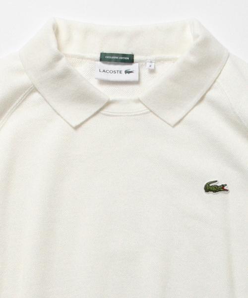 LACOSTE × BEAMS BOY  別注 ポロ スウェット　　トップス BEAMS BOY】待望の〈LACOSTE〉別注ニットポロをご紹介！｜ビームス