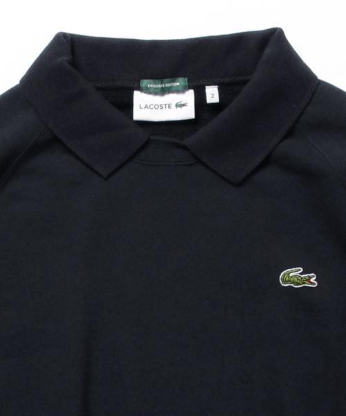 BEAMS（ビームス）の「LACOSTE×BEAMS / 別注 ポロ カラー スウェット