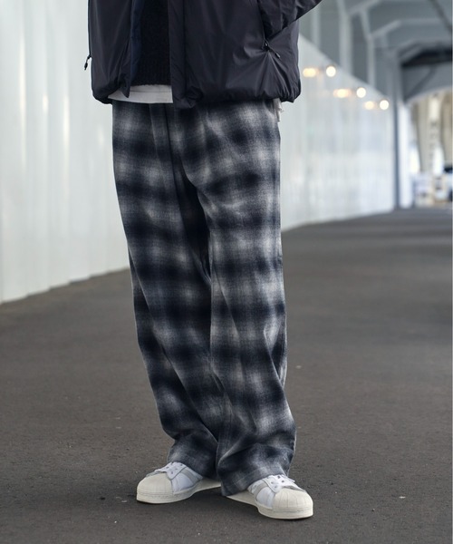 PENDLETON（ペンドルトン）の「『別注』PENDLETON×DOORS　PLAID EASY PANTS（その他パンツ・メンズ・ブラック/グリーン系その他/ブラウン系その他・FREE）」の10枚目の写真