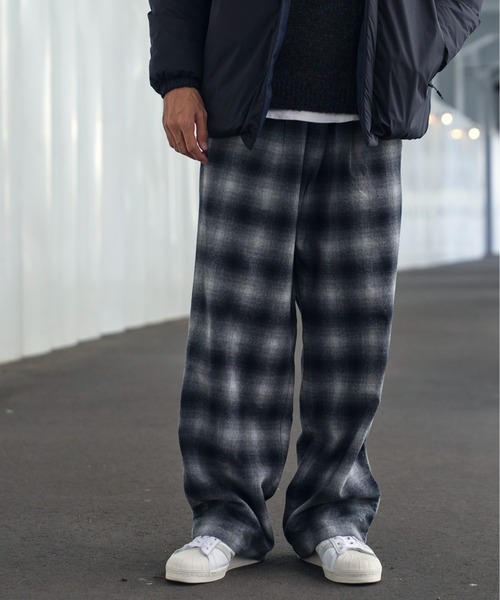 PENDLETON（ペンドルトン）の「『別注』PENDLETON×DOORS　PLAID EASY PANTS（その他パンツ・メンズ・ブラック/グリーン系その他/ブラウン系その他・FREE）」の12枚目の写真