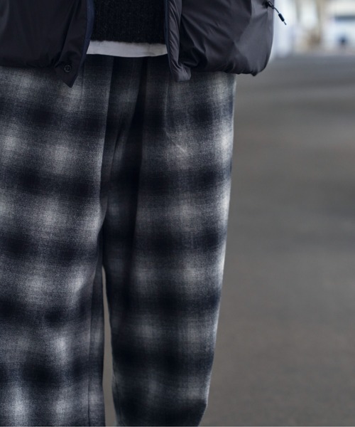 PENDLETON（ペンドルトン）の「『別注』PENDLETON×DOORS　PLAID EASY PANTS（その他パンツ・メンズ・ブラック/グリーン系その他/ブラウン系その他・FREE）」の13枚目の写真