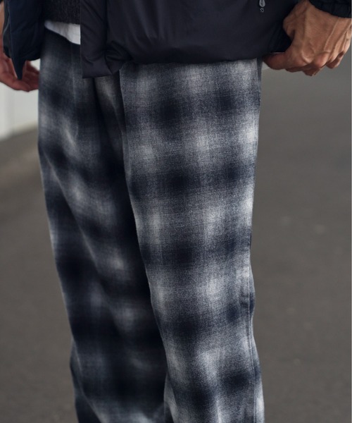 PENDLETON（ペンドルトン）の「『別注』PENDLETON×DOORS　PLAID EASY PANTS（その他パンツ・メンズ・ブラック/グリーン系その他/ブラウン系その他・FREE）」の14枚目の写真