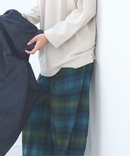 PENDLETON（ペンドルトン）の「『別注』PENDLETON×DOORS　PLAID EASY PANTS（その他パンツ・メンズ・ブラック/グリーン系その他/ブラウン系その他・FREE）」の18枚目の写真