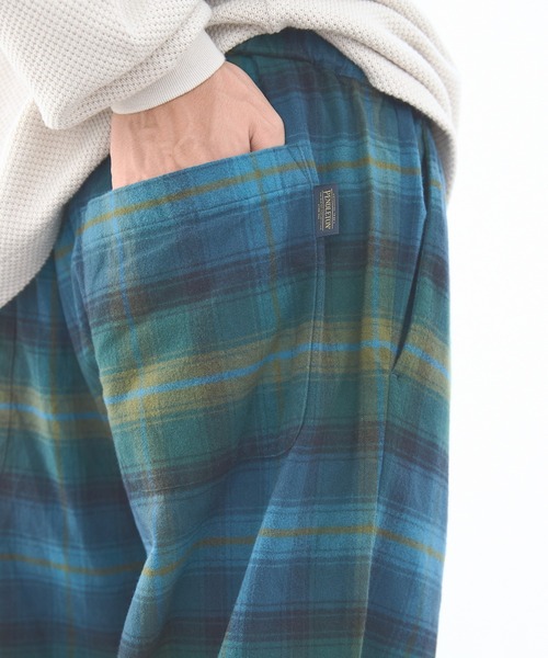 PENDLETON（ペンドルトン）の「『別注』PENDLETON×DOORS　PLAID EASY PANTS（その他パンツ・メンズ・ブラック/グリーン系その他/ブラウン系その他・FREE）」の21枚目の写真