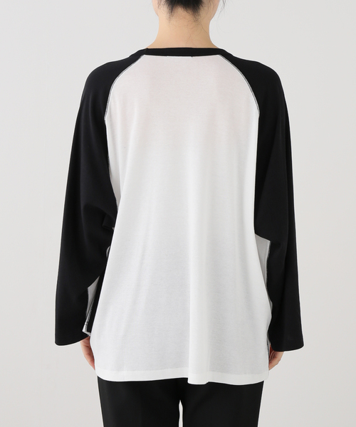JOURNAL STANDARD（ジャーナルスタンダード）の「RELAX RAGLAN（Tシャツ/カットソー・レディース・ブラウン/ブラック・FREE）」の11枚目の写真
