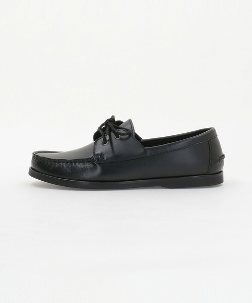 UNITED ARROWS(ユナイテッドアローズ)の「CITY MOCASSIN/2アイレット モカシン(モカシン/デッキシューズ・メンズ・ブラック・7h/8/8h)」の1枚目の写真