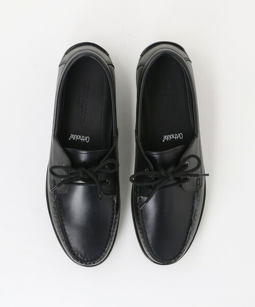 UNITED ARROWS(ユナイテッドアローズ)の「CITY MOCASSIN/2アイレット モカシン(モカシン/デッキシューズ・メンズ・ブラック・7h/8/8h)」の3枚目の写真
