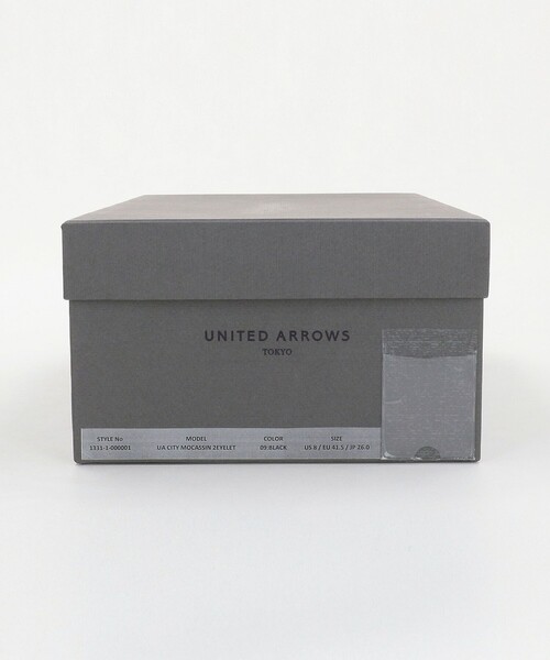 UNITED ARROWS(ユナイテッドアローズ)の「CITY MOCASSIN/2アイレット モカシン(モカシン/デッキシューズ・メンズ・ブラック・7h/8/8h)」の12枚目の写真