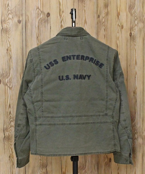 AVIREX(アヴィレックス)の「CL M-421A SUMMER FLIGHT JKT(ミリタリージャケット・メンズ・カーキ/オリーブ/ネイビー・XXL/M/XL)」の1枚目の写真