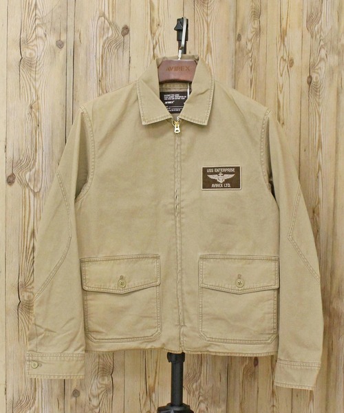 AVIREX(アヴィレックス)の「CL M-421A SUMMER FLIGHT JKT(ミリタリージャケット・メンズ・カーキ/オリーブ/ネイビー・XXL/M/XL)」の5枚目の写真