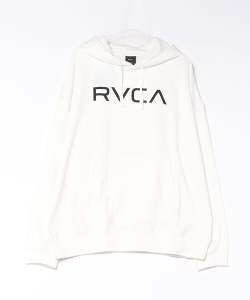 RVCA（ルーカ）の「RVCA メンズ BIG RVCA HD パーカー 【2026年秋冬モデル】（パーカー・メンズ・オレンジ/ブルー系その他/オフホワイト/ブラック・SMALL/MEDIUM/LARGE/X-LARGE）」の2枚目の写真