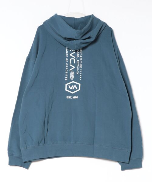 RVCA（ルーカ）の「RVCA メンズ BIG RVCA HD パーカー 【2026年秋冬モデル】（パーカー・メンズ・オレンジ/ブルー系その他/オフホワイト/ブラック・SMALL/MEDIUM/LARGE/X-LARGE）」の6枚目の写真