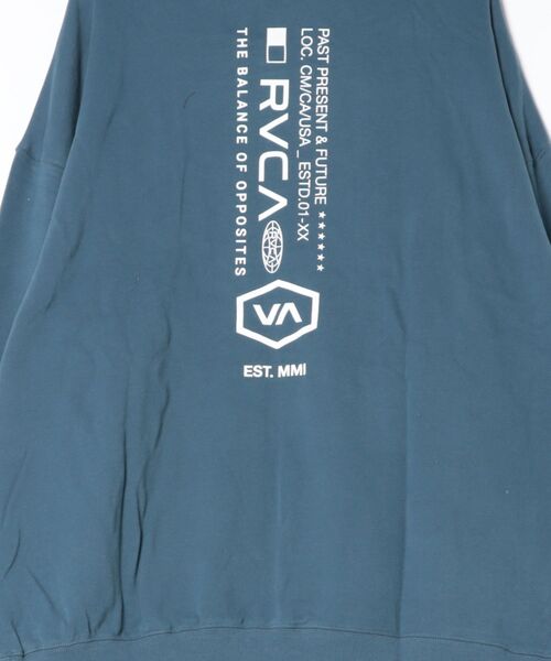 RVCA（ルーカ）の「RVCA メンズ BIG RVCA HD パーカー 【2026年秋冬モデル】（パーカー・メンズ・オレンジ/ブルー系その他/オフホワイト/ブラック・SMALL/MEDIUM/LARGE/X-LARGE）」の5枚目の写真