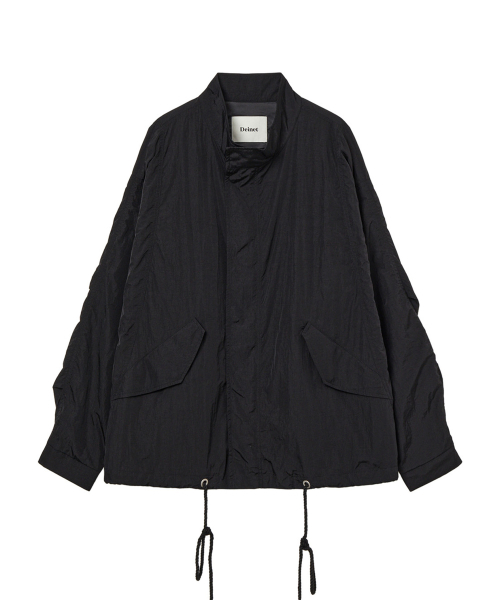 DEINET(ダイニット)の「FUNNEL NECK JACKET IN BLACK(ナイロンジャケット・レディース・その他・FREE)」の2枚目の写真
