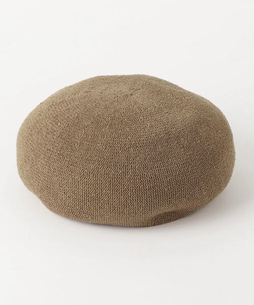 BEAUTY&YOUTH UNITED ARROWS（ビューティーアンドユースユナイテッドアローズ）の「BY ソリッドニットベレー ◆（ハンチング/ベレー帽・レディース・ホワイト/ブラック/ブラウン/ダークグレー/ベージュ/コバルトブルー/グレー/その他1/ナチュラル/パープル/その他2/ライトブルー・FREE）」の11枚目の写真