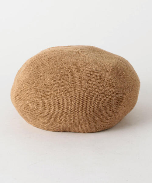 BEAUTY&YOUTH UNITED ARROWS（ビューティーアンドユースユナイテッドアローズ）の「BY ソリッドニットベレー ◆（ハンチング/ベレー帽・レディース・ホワイト/ブラック/ブラウン/ダークグレー/ベージュ/コバルトブルー/グレー/その他1/ナチュラル/パープル/その他2/ライトブルー・FREE）」の6枚目の写真