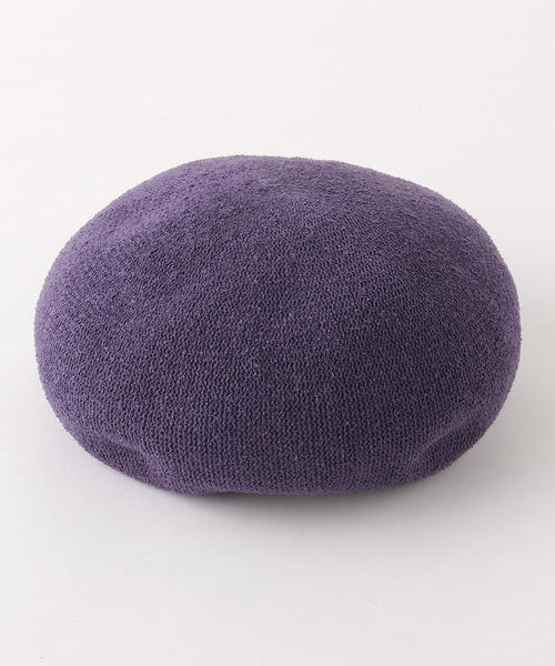 BEAUTY&YOUTH UNITED ARROWS（ビューティーアンドユースユナイテッドアローズ）の「BY ソリッドニットベレー ◆（ハンチング/ベレー帽・レディース・ホワイト/ブラック/ブラウン/ダークグレー/ベージュ/コバルトブルー/グレー/その他1/ナチュラル/パープル/その他2/ライトブルー・FREE）」の10枚目の写真