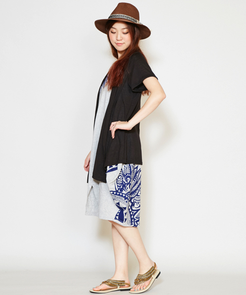 チャイハネ（チャイハネ）の「【チャイハネ】yul プラスカーディガン（カーディガン/ボレロ・レディース・ベージュ/ブラック/ブルー/ホワイト/グリーン・FREE）」の12枚目の写真