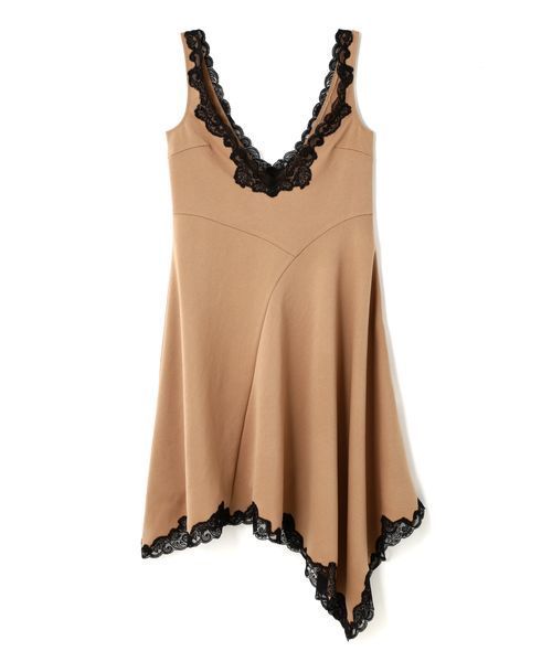 JILL STUART（ジルスチュアート）の「サテンランジェリーワンピース（ワンピース・レディース・ボルドー/ベージュ・2/0）」の18枚目の写真