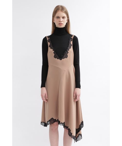 JILL STUART（ジルスチュアート）の「サテンランジェリーワンピース（ワンピース・レディース・ボルドー/ベージュ・2/0）」の17枚目の写真