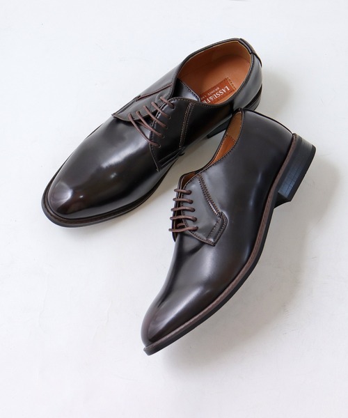 LASSU&FRISS（ラスアンドフリス）の「LASSU&FRISS / プレーントゥオックスフォードシューズ（801）（ドレスシューズ・メンズ・ライトブラウン/ブラウン/ブラック・41/43/42/44/40/39/45/46/48/47/50）」の16枚目の写真