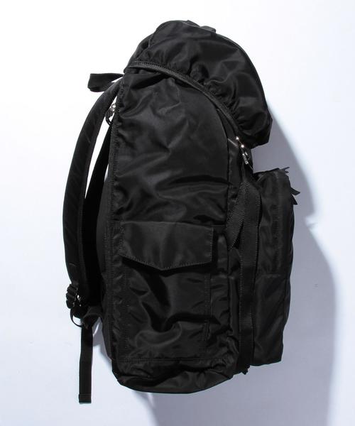 BEAUTY&YOUTH UNITED ARROWS(ビューティーアンドユースユナイテッドアローズ)の「【WEB限定】by ナイロン フラップ ビッグ リュック¨ ◆(バックパック/リュック・メンズ・ブラック/オリーブ・FREE)」の5枚目の写真