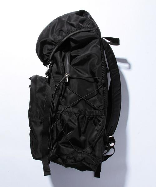 BEAUTY&YOUTH UNITED ARROWS(ビューティーアンドユースユナイテッドアローズ)の「【WEB限定】by ナイロン フラップ ビッグ リュック¨ ◆(バックパック/リュック・メンズ・ブラック/オリーブ・FREE)」の6枚目の写真