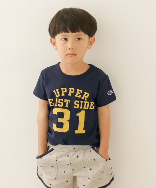 URBAN RESEARCH DOORS（アーバンリサーチドアーズ）の「Champion×DOORS プリントT ”31”（Tシャツ/カットソー・キッズ・ネイビー/レッド・90/135/120/105）」の2枚目の写真