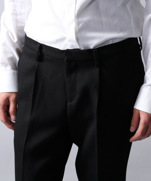 5351 POUR LES HOMMES（ゴーサンゴーイチプールオム）の「フレンチギャバテーパードパンツ（その他パンツ・メンズ・ブラック・3）」の5枚目の写真
