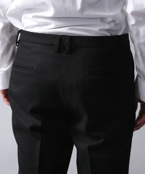 5351 POUR LES HOMMES（ゴーサンゴーイチプールオム）の「フレンチギャバテーパードパンツ（その他パンツ・メンズ・ブラック・3）」の6枚目の写真