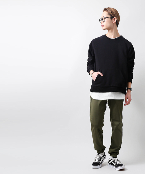 Dickies(ディッキーズ)の「WEGO/Dickiesジョガーパンツ(その他パンツ・メンズ・ネイビー/ブラック/カーキ・MEDIUM/LARGE)」の14枚目の写真