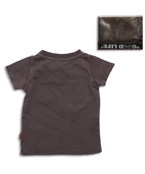 BREEZE(ブリーズ)の「ポーチ付きTシャツ(Tシャツ/カットソー・キッズ・グリーン/ネイビー/オレンジ/チャコール/マスタード・80/130/110/95/90/100/120/140)」の15枚目の写真