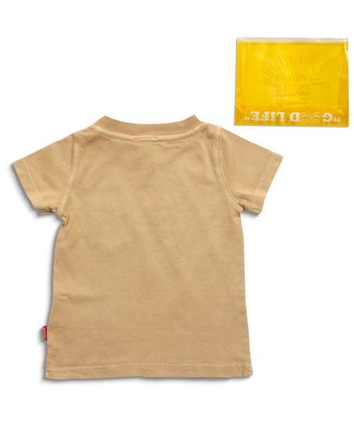 BREEZE(ブリーズ)の「ポーチ付きTシャツ(Tシャツ/カットソー・キッズ・グリーン/ネイビー/オレンジ/チャコール/マスタード・80/130/110/95/90/100/120/140)」の17枚目の写真