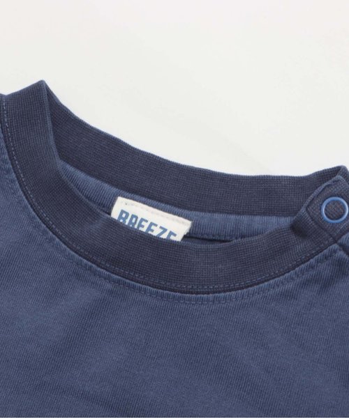 BREEZE(ブリーズ)の「ポーチ付きTシャツ(Tシャツ/カットソー・キッズ・グリーン/ネイビー/オレンジ/チャコール/マスタード・80/130/110/95/90/100/120/140)」の21枚目の写真