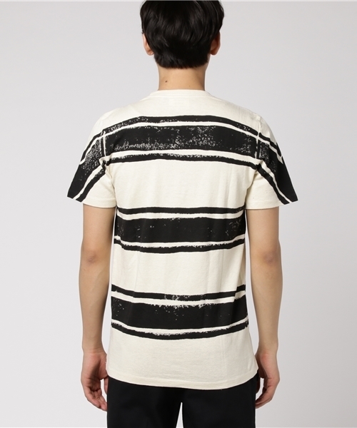 Maidens Shop（メイデンショップ）の「Jung Maven / ボーダーＴシャツ（Tシャツ/カットソー・レディース・ネイビー/ブラック・SMALL/MEDIUM）」の4枚目の写真