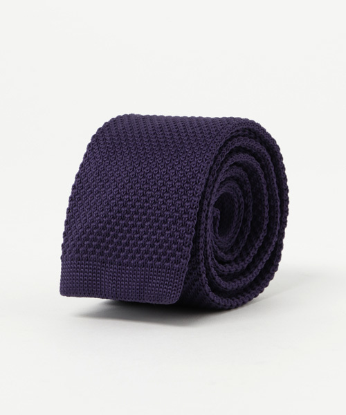 VIBGYOR（ヴィブジョー）の「VIBGYOR Select ニットタイ（ネクタイ・メンズ・H/J/ブラック/カーキ/K/L/I/ブラウン/グリーン/レッド/ワインレッド/A/モカ/グレー/チャコールグレー/ブルー/B/G/イエロー/オレンジ/C/D/E/F/ネイビー・FREE）」の9枚目の写真