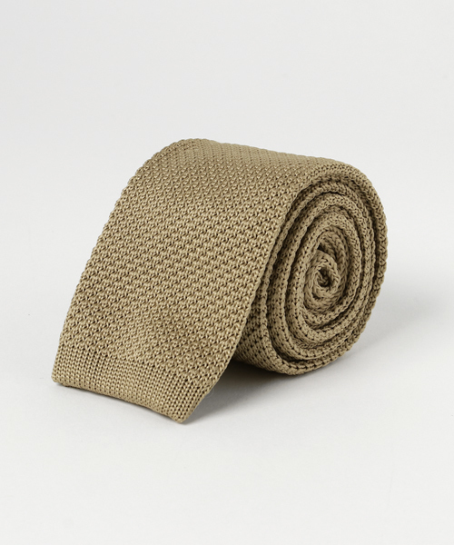 VIBGYOR（ヴィブジョー）の「VIBGYOR Select ニットタイ（ネクタイ・メンズ・H/J/ブラック/カーキ/K/L/I/ブラウン/グリーン/レッド/ワインレッド/A/モカ/グレー/チャコールグレー/ブルー/B/G/イエロー/オレンジ/C/D/E/F/ネイビー・FREE）」の7枚目の写真