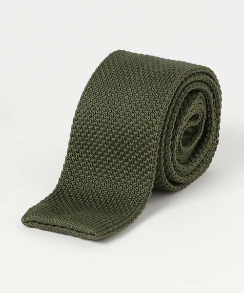 VIBGYOR（ヴィブジョー）の「VIBGYOR Select ニットタイ（ネクタイ・メンズ・H/J/ブラック/カーキ/K/L/I/ブラウン/グリーン/レッド/ワインレッド/A/モカ/グレー/チャコールグレー/ブルー/B/G/イエロー/オレンジ/C/D/E/F/ネイビー・FREE）」の8枚目の写真