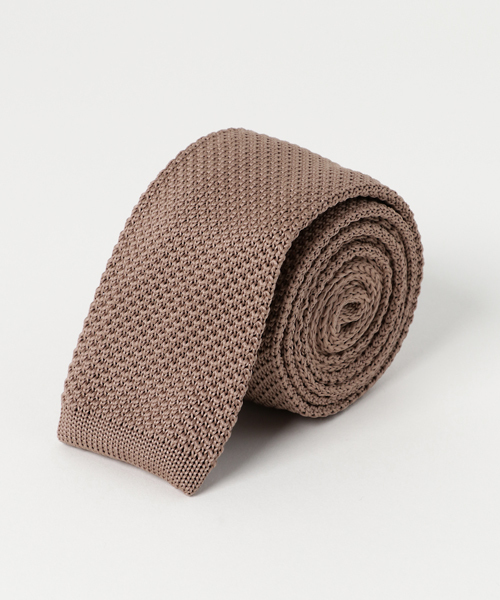 VIBGYOR（ヴィブジョー）の「VIBGYOR Select ニットタイ（ネクタイ・メンズ・H/J/ブラック/カーキ/K/L/I/ブラウン/グリーン/レッド/ワインレッド/A/モカ/グレー/チャコールグレー/ブルー/B/G/イエロー/オレンジ/C/D/E/F/ネイビー・FREE）」の6枚目の写真