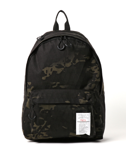 Rams(ラムス)の「Rams ラムス DAY PACK デイパック リュック RAMX-002 x-pac ユニセックス(バックパック/リュック・メンズ・グレー系カモフラージュ/カモフラージュ/デザートカモ・FREE)」の2枚目の写真