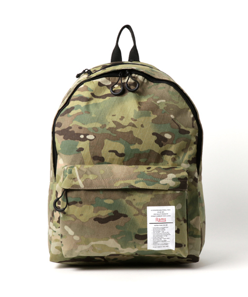 Rams(ラムス)の「Rams ラムス DAY PACK デイパック リュック RAMX-002 x-pac ユニセックス(バックパック/リュック・メンズ・グレー系カモフラージュ/カモフラージュ/デザートカモ・FREE)」の1枚目の写真